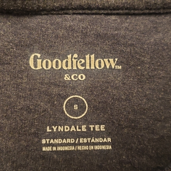 Goodfellow & Co Men's Navy T-Shirt Size Small - Picture 5 of 9